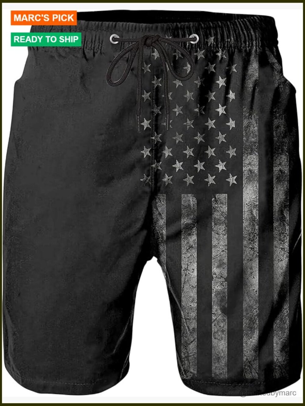 Mens Swim Trunks Quick Dry Board Shorts with Mesh Liner UPF 50+